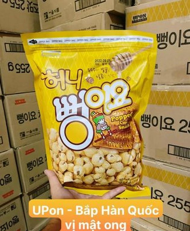 Bắp Rang Tẩm Vị Mật Ong Hàn Quốc 255G - Siêu Ngon