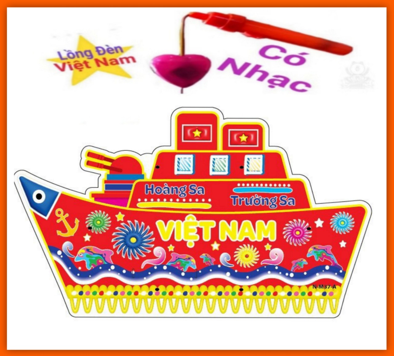 Lồng đèn trung thu-TÀU THỦY