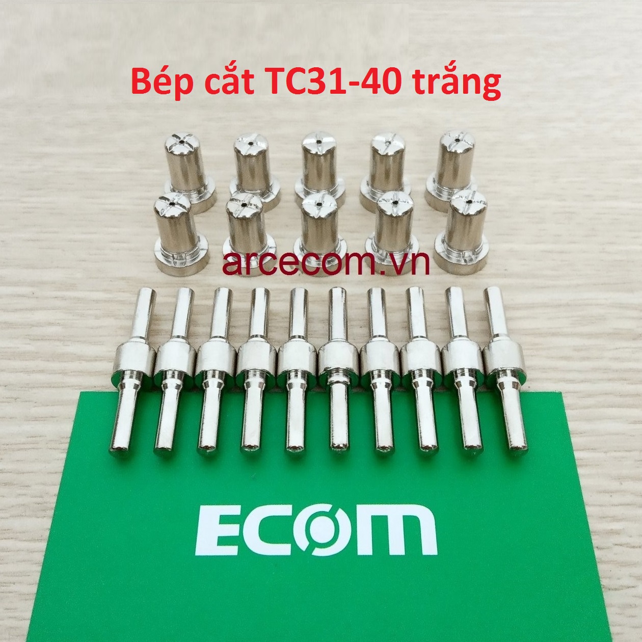 Bép cắt plasma TC31-40 trắng - gói 10 bộ