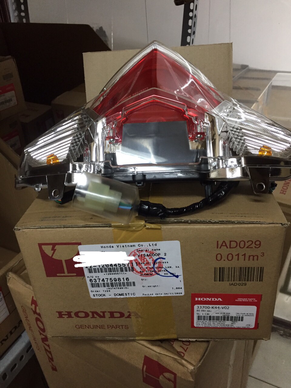 Vision Taillight Set for 2015,2016,2017,2018,2019,2020 Brand New