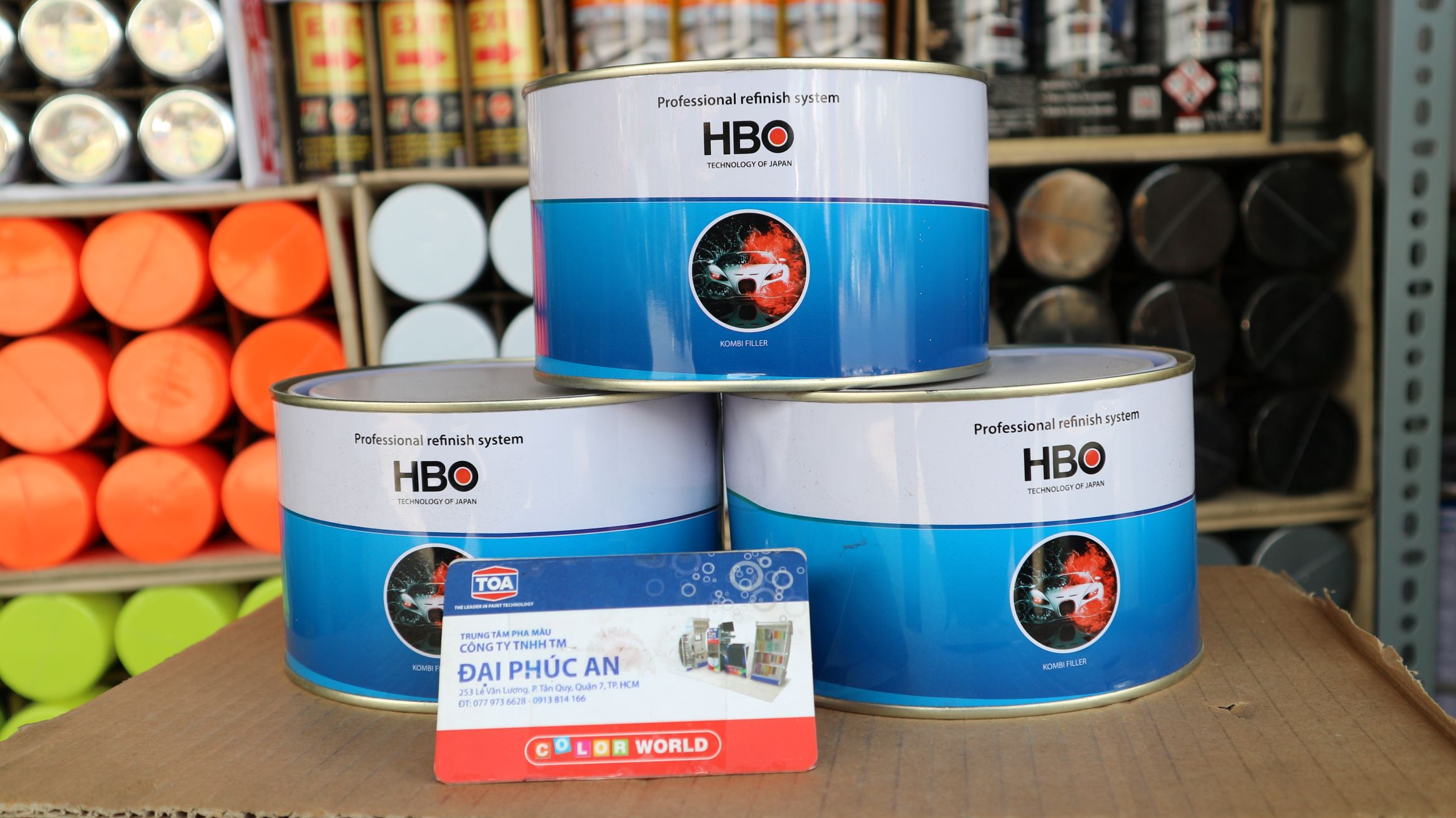 Bột bả Matit trét láng đa dụng 1 thành phần HBO 1KG