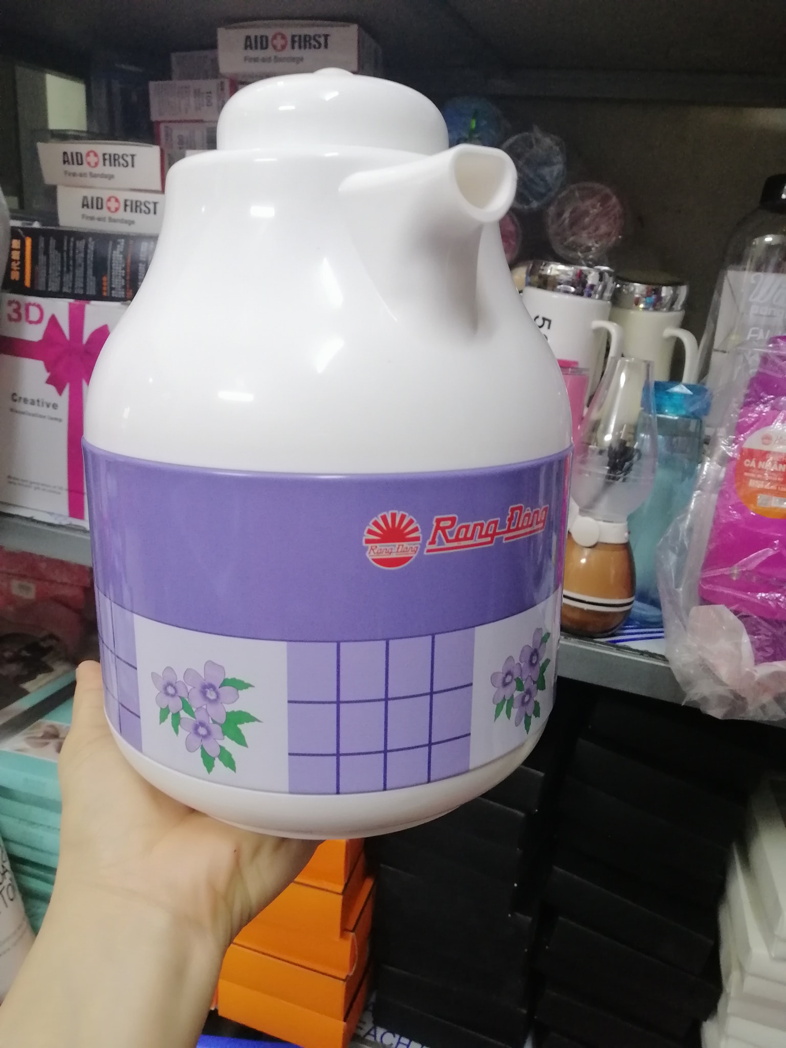 PHÍCH PHA TRÀ GIỮ NHIỆT RẠNG ĐÔNG 1lit