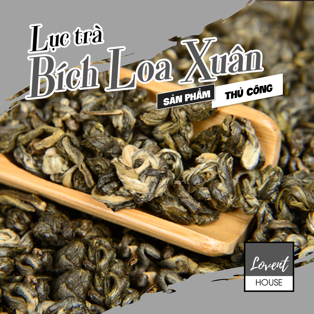 [HCM][Ảnh thật] [Rẻ vô địch] LỤC TRÀ BÍCH LOA XUÂN (thủ công)