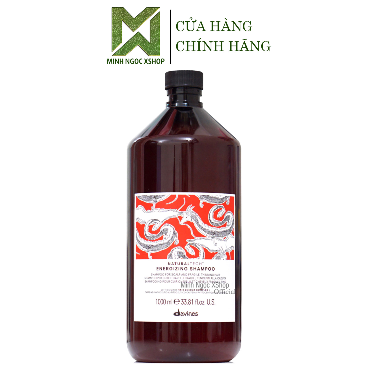 Dầu gội chống rụng tóc Davines Naturaltech Energizing 1000ML