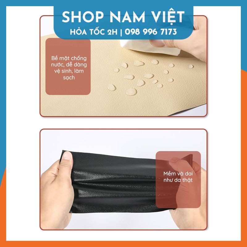 Miếng Dán Da Vá Ghế Da, Yên Xe, Ghế Simili