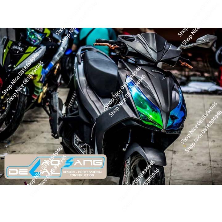 Decal dán pha đèn xe máy ô tô Khổ 60cm