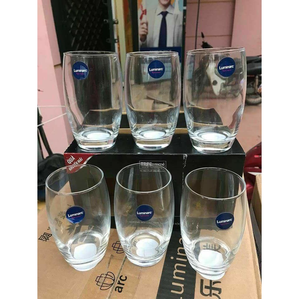 BỘ 6 cốc thuỷ tinh LUMINAC
