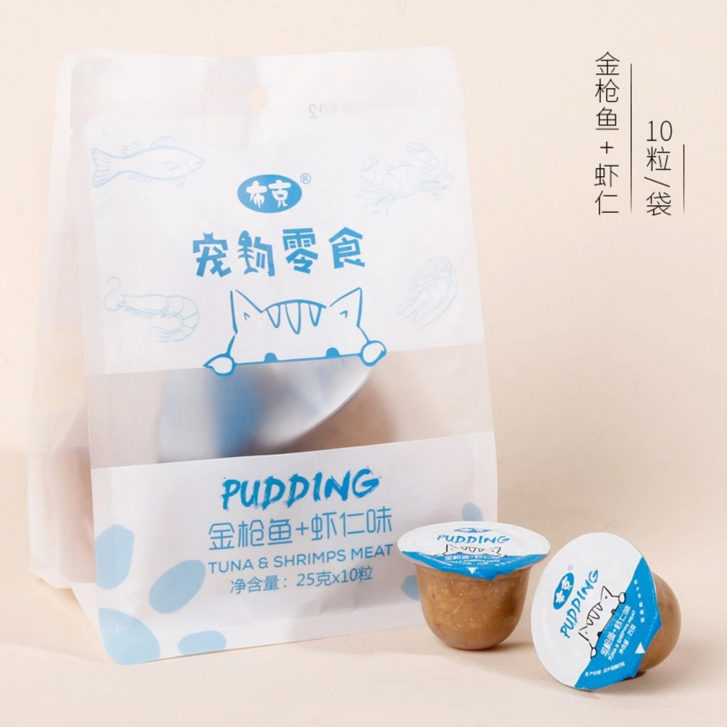 Pudding sữa dê cho mèo bổ sung canxi, dinh dưỡng