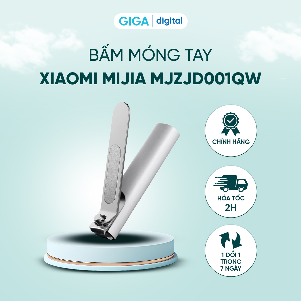 Bấm móng tay xiaomi mijia mjzjd001qw cao cấp - cắt móng tay xiaomi