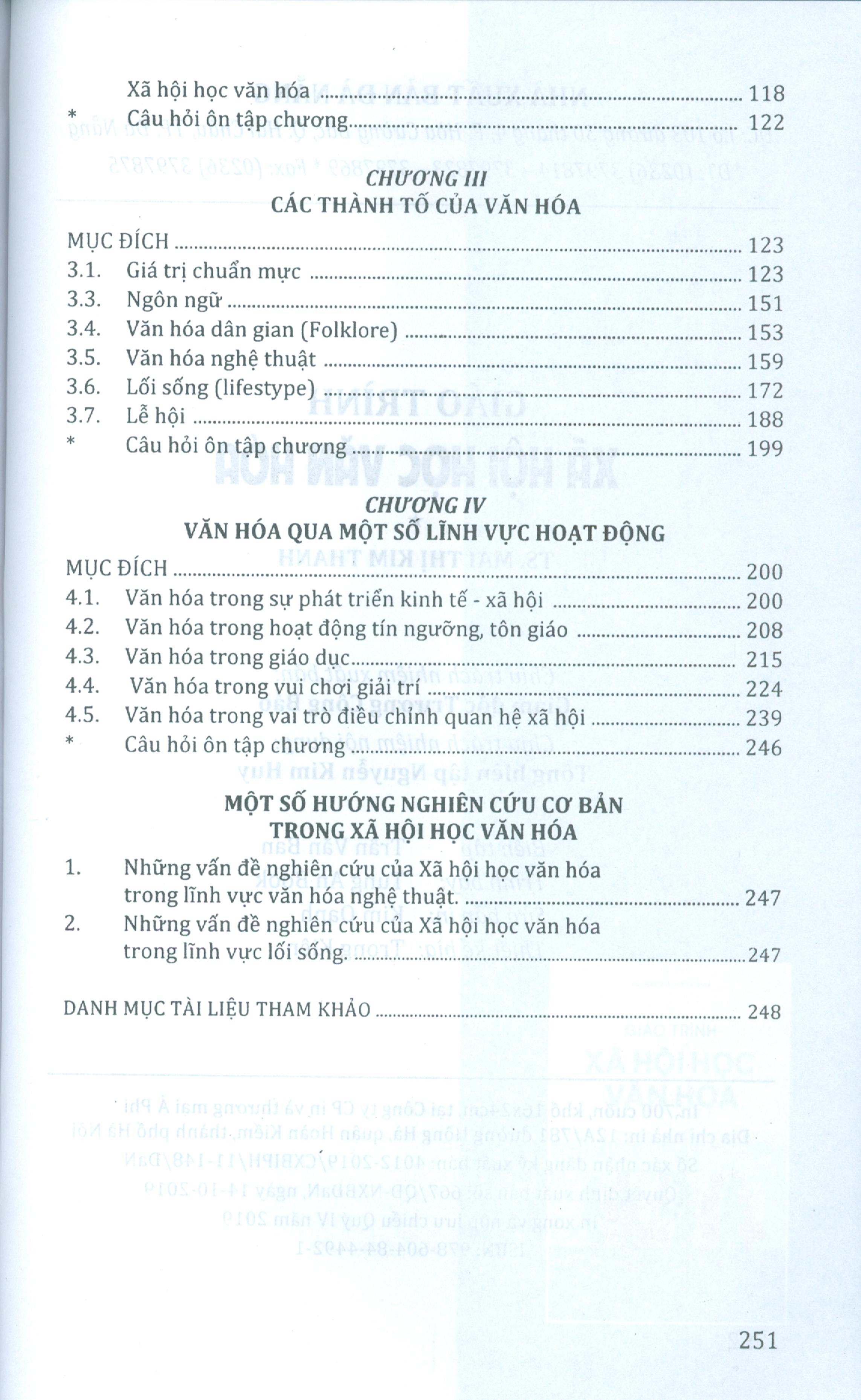 Giáo Trình Xã Hội Học Văn Hóa