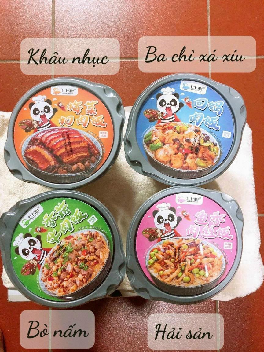 Cơm tự sôi chú gấu 4 vị