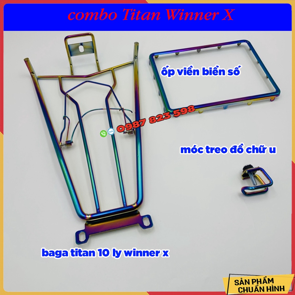 Combo 3 Món Titan Dành Cho Winner X ( Như Ảnh)