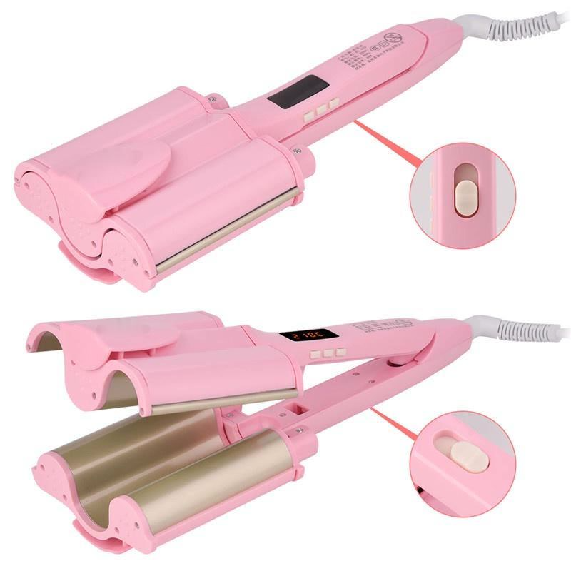 Automatic ceramic hair curler adjustable temperature liquid crystal wire 32mm diameter does not hurt hair electric curler fast delivery