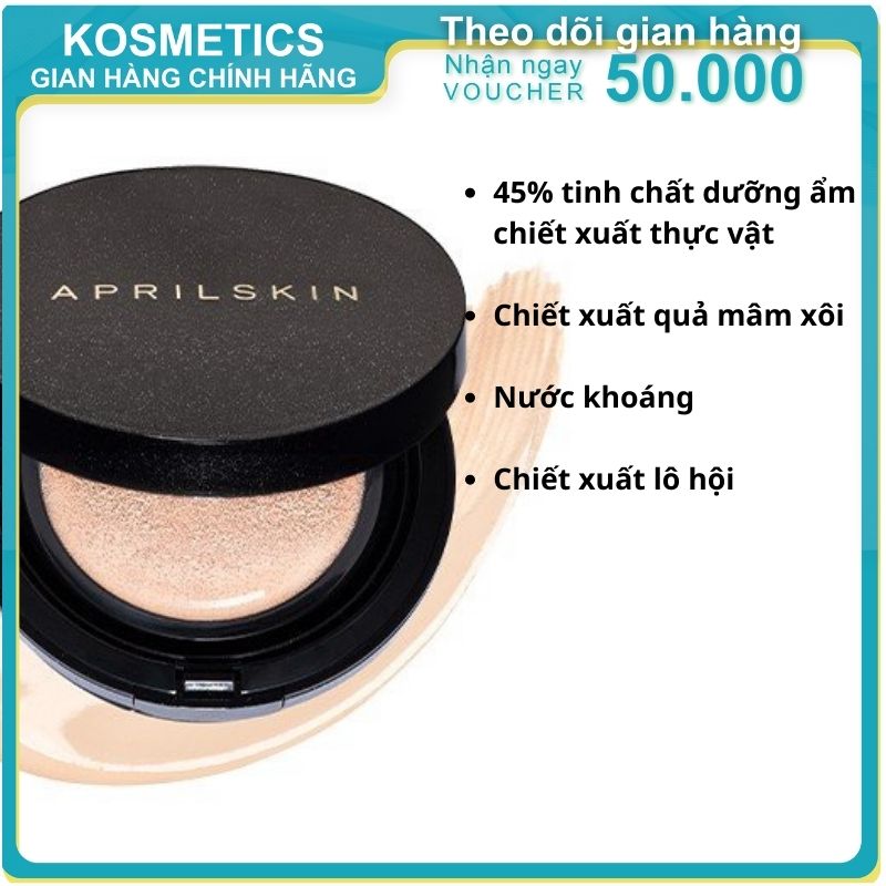 [HCM]Phấn nước AprilSkin Magic Snow Cushion Galaxy Edition 15g