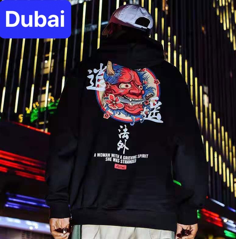 ÁO KHOÁC HOODIE NAM NỮ UNISEX MẶT QUỶ NGẬM KIẾM CHẤT NỈ DÀY PHOM FROM RỘNG CHỐNG LẠNH NẶNG ĐÔNG HÈ HOT TREND - DUBAI FASHION