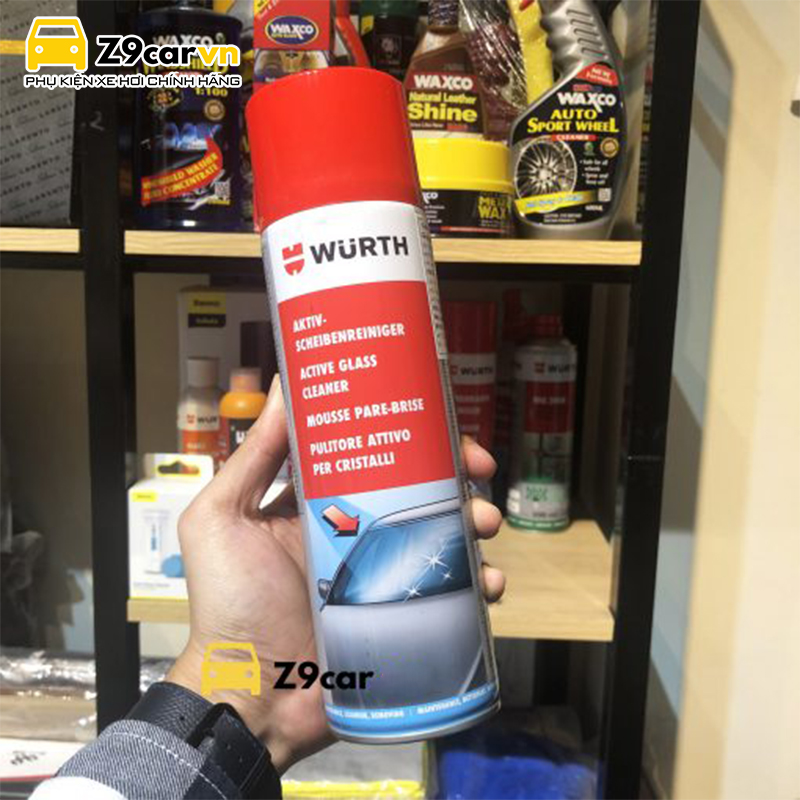 Vệ sinh kính hoạt tính Wurth