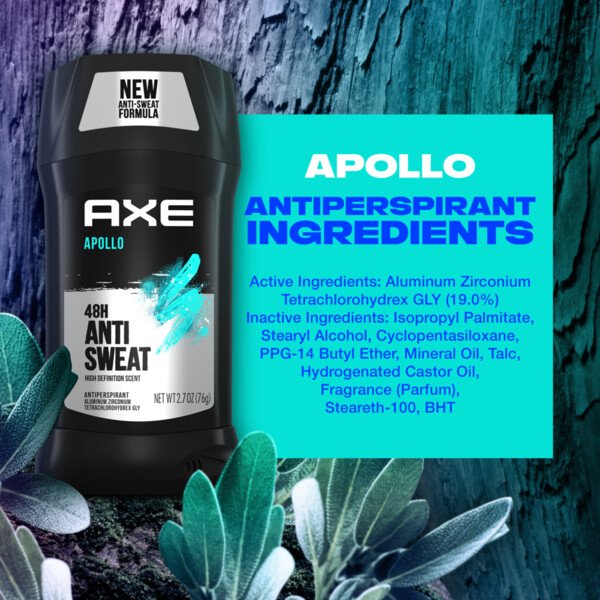 Lăn Sáp Khử Mùi AXE Apollo 76GR  (Cam Kết Hàng Đúng Mô Tả)