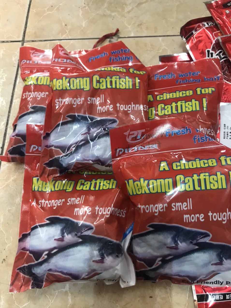 Cám Câu Cá Tra Mekong - Mồi Câu Cá Tra Mekong
