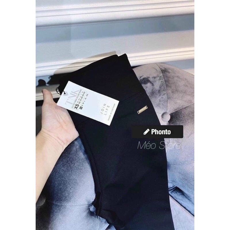 Quần legging cạp cao cha nel