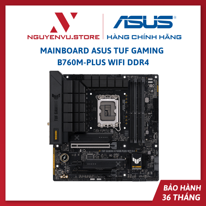 Mainboard asus tuf gaming b760m-plus wifi ddr4-genuine