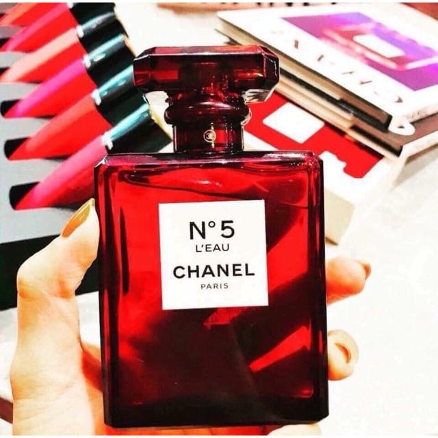 [HCM]Nước Hoa nữ N-5 Đỏ Limited Edition
