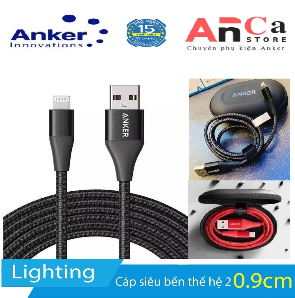 Cáp sạc nhanh Anker PowerLine+II cho iPhone/iPad (Bảo hành 15 tháng)