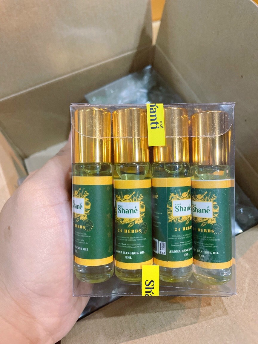 Dầu Sâm Thảo Dược Thái Lan 24 vị ( viêm xang Shanti )