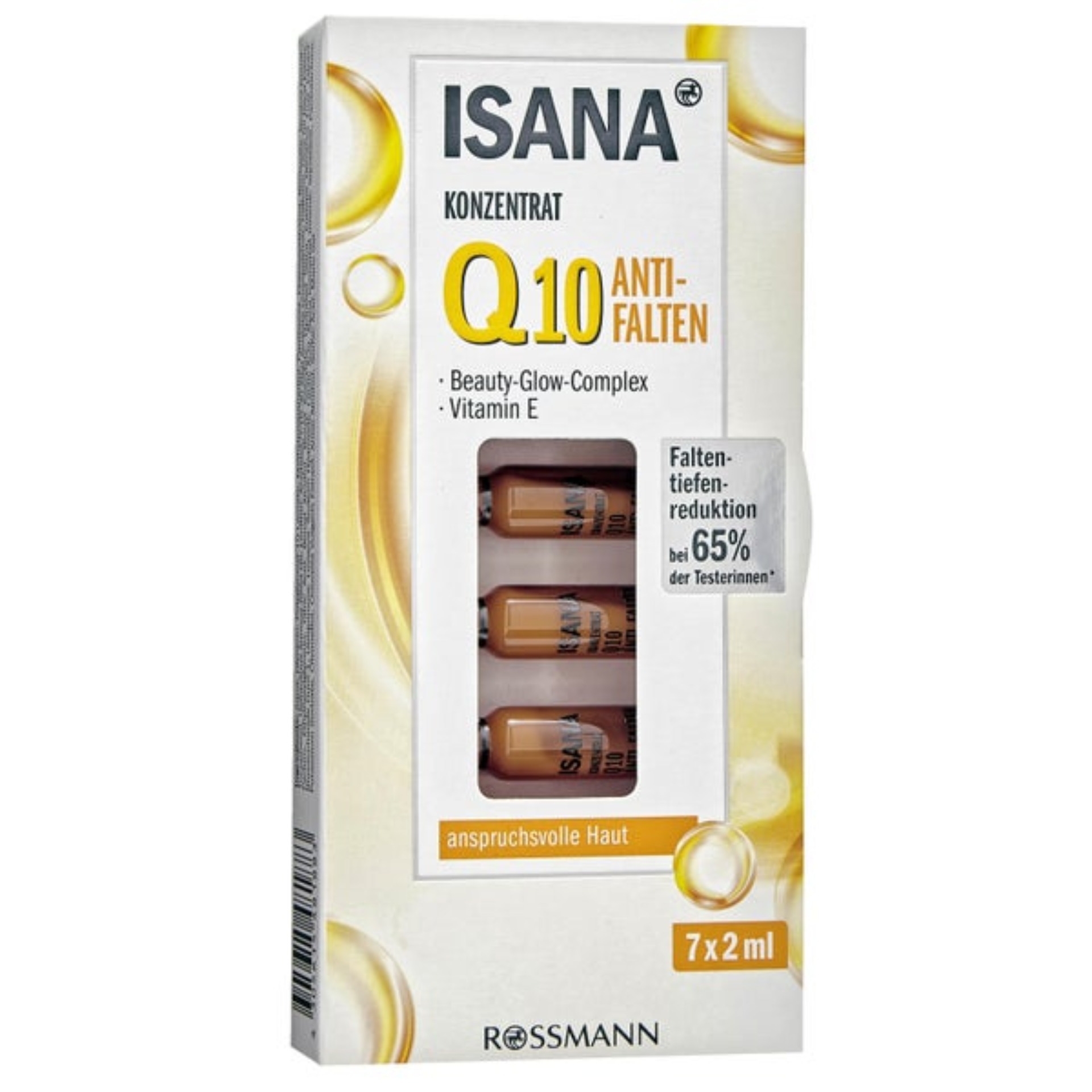 Tinh chất chống nhăn ISANA Q10 7x2ml - Đức