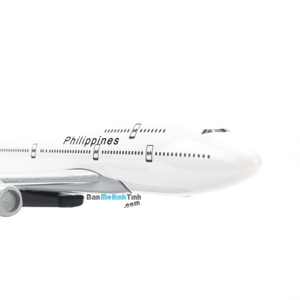 [HCM]Mô hình máy bay Philippines Airlines Boeing B747 16cm Everfly