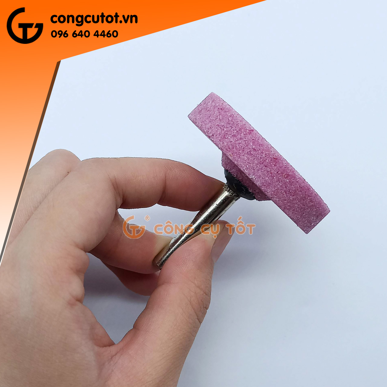 Mũi đá mài lốp đĩa T cốt 6 ly dày 10mm