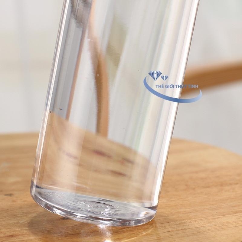 BÌNH THỦY TINH CÓ DÂY XÁCH NHIỀU MÀU 300ML