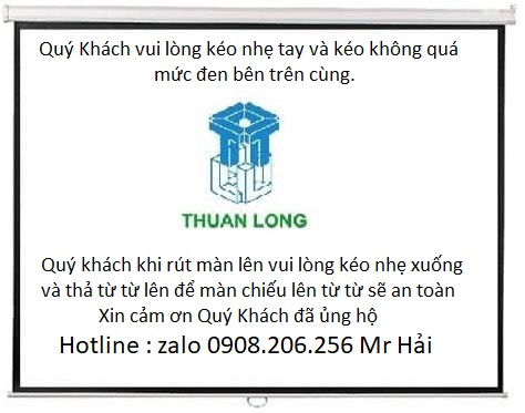 Màn chiếu treo tường Dalite 1m8 x 1m8