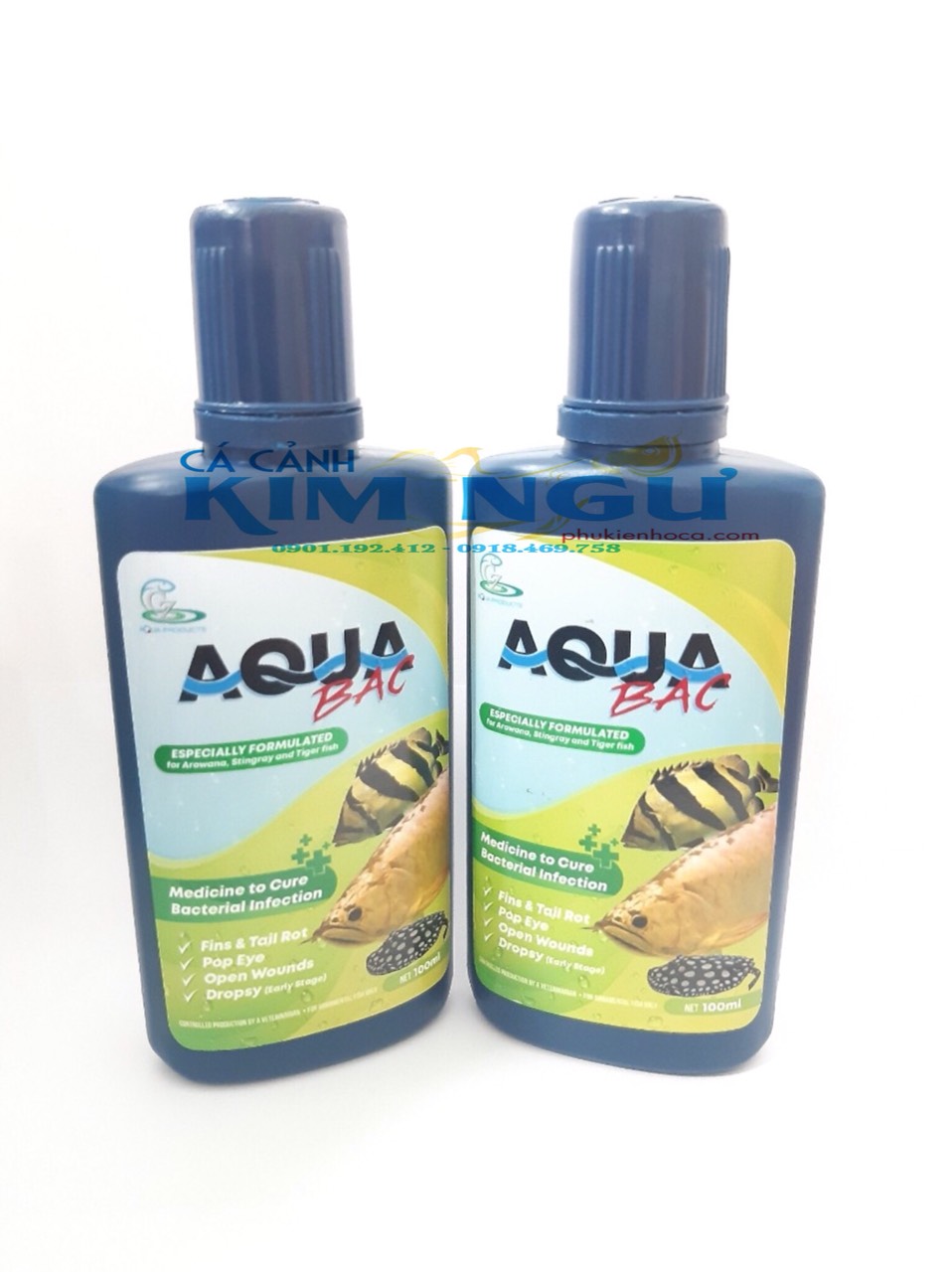Chuyên Cho Cá Rồng - Hổ - Sam AQUA BAC (100cc) AQUABAC