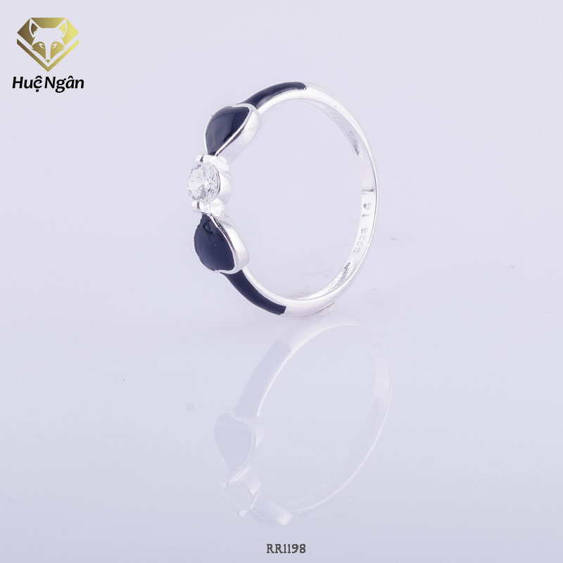 Nhẫn bạc nữ s925 italia bạc xinh rr1198
