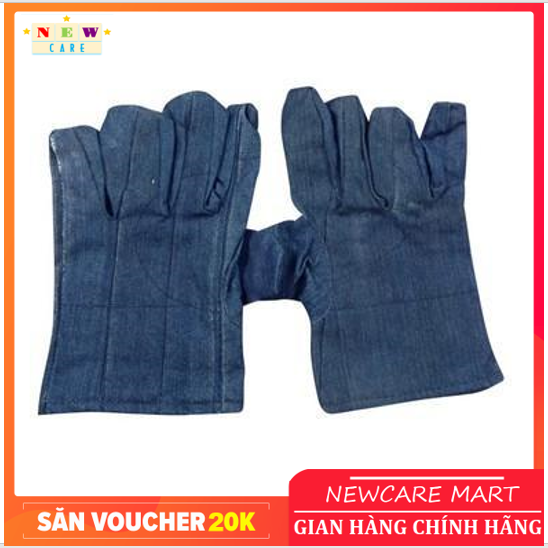 Combo 10  Đôi Găng Tay Vải Bò, Găng Tay Vải Jean, Găng Tay Thợ Hàn, Găng Tay Cơ Khí