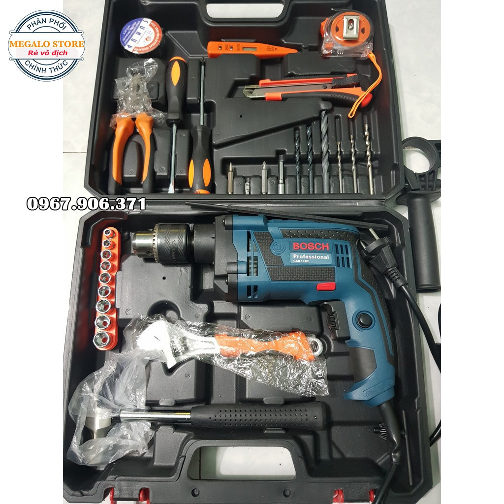 Vali Khoan Bosh Gsb 910W Model 2020  Lõi Đồng