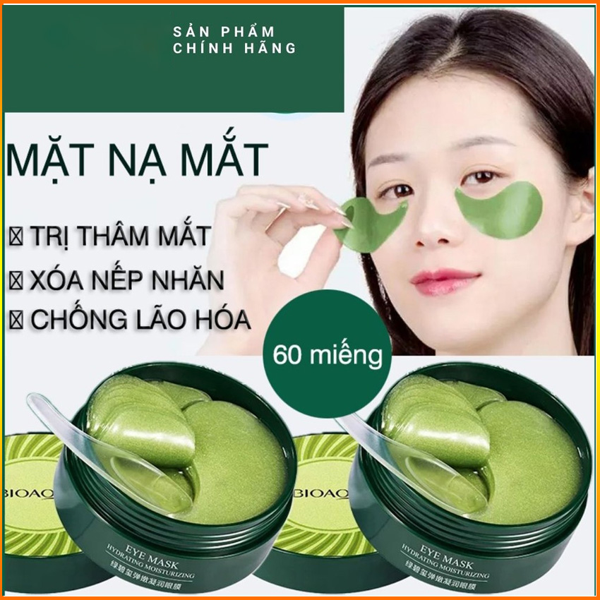 [GIÁ SỐC] 60 Miếng Mặt Nạ Mờ Quầng Thâm Và Bọng Mắt BIOAQUA