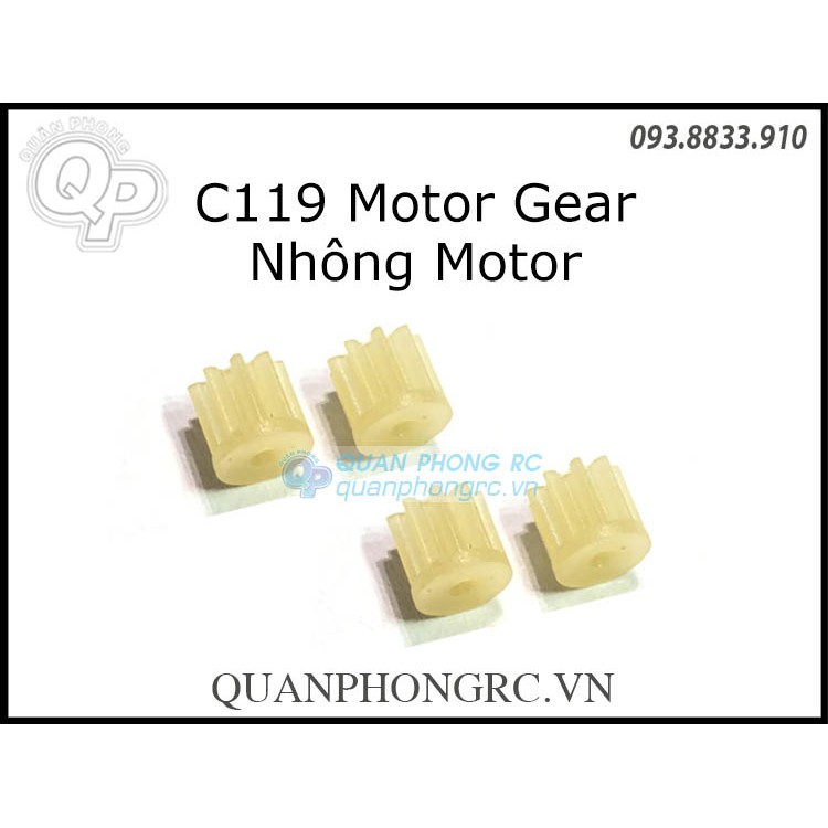 Nhong motor dành cho máy bay điều khiển từ xa C119 / C129