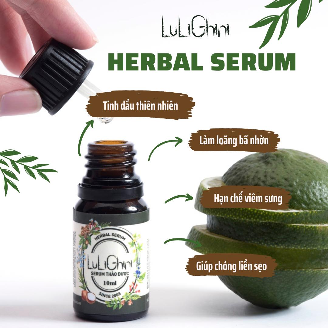 Herbal Serum Lulighini - Tinh dầu thảo dược