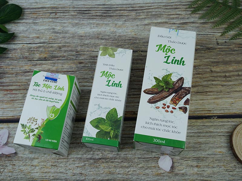 [KÍCH THÍCH MỌC TÓC 100%] Tinh Dầu Thảo Dược Mộc Linh-Xịt Giúp Mọc Tóc - TS001