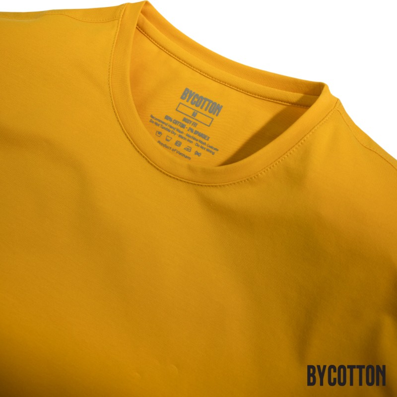 Áo Thun Nam Cao Cấp Yellow Basic Tee BY COTTON