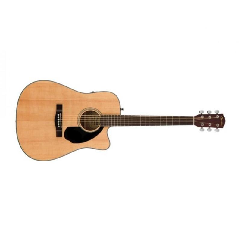 Đàn guitar Fender CD-60SCE Dreadnought, Walnut Fingerboard, Natural 0970113021