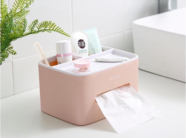 Hộp đựng giấy ăn thông minh ECOCO loại to, hop dung giay an thong minh ECOCO loai to