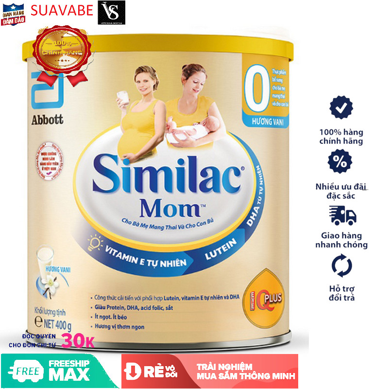 Sữa bột Similac Mom 400g