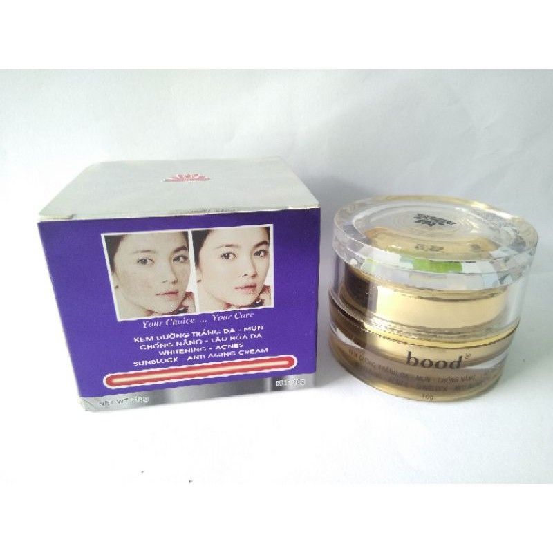 kem bood mụn trắng da lão hóa 10g
