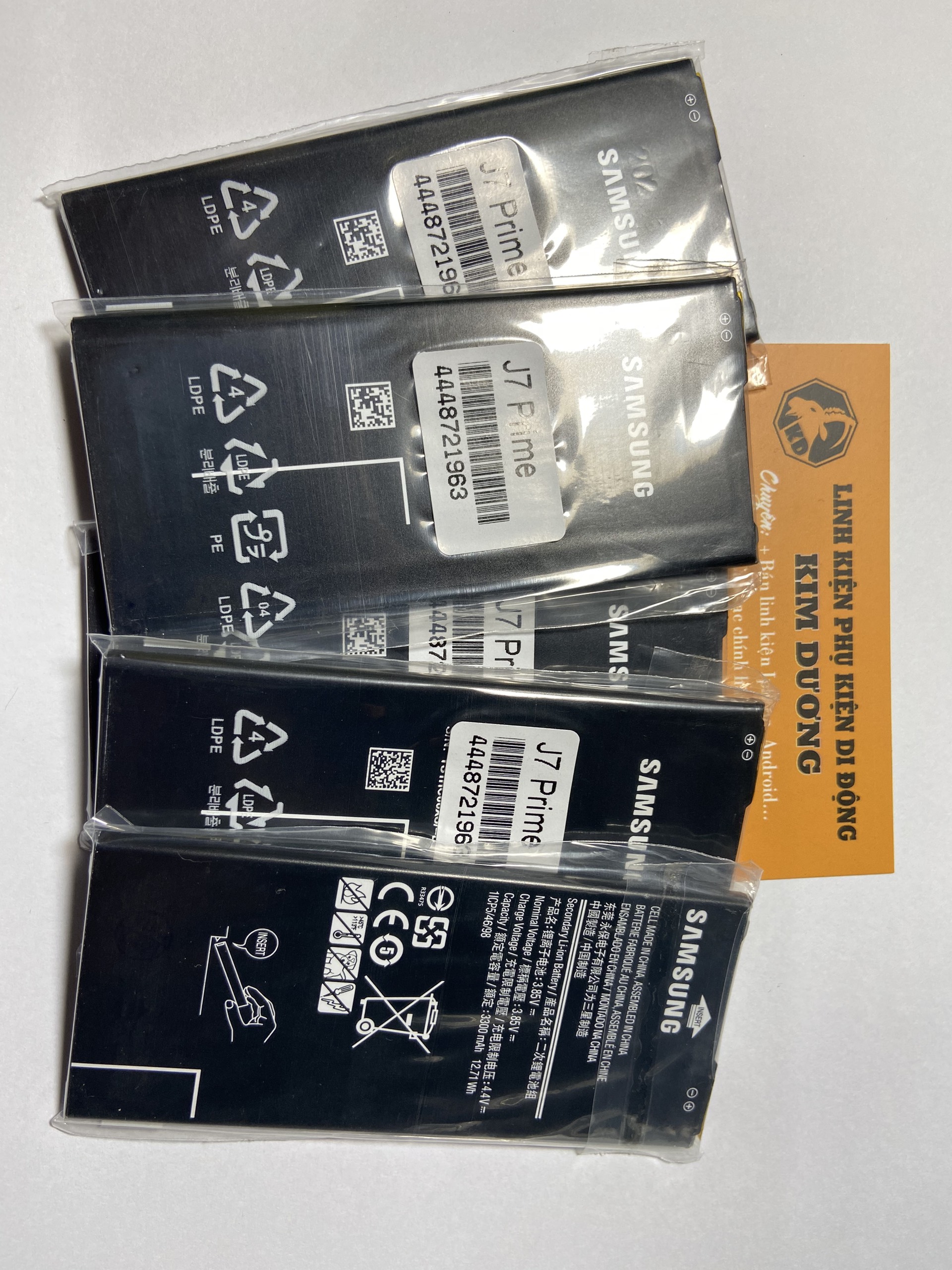 [HCM]Pin Samsung J7 prime / G610 / A710 / J4 Plus / J6 plus (Mã pin : BG610ABE - 3300mAh)