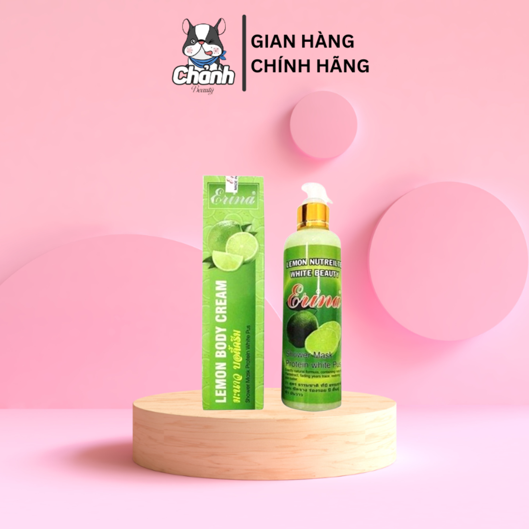 Sữa tắm trắng chanh Erina Thái Lan 300ml