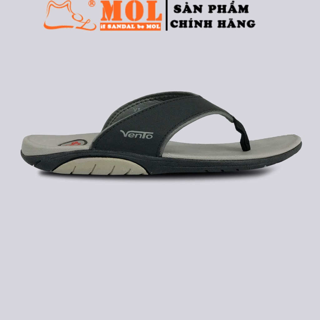 Dép nam quai kẹp Vento VT8003B màu đen