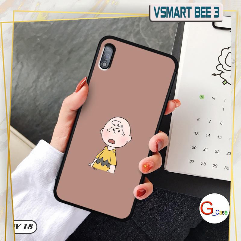 Ốp Vsmart Bee 3 lưng nhám -ngộ nghĩnh