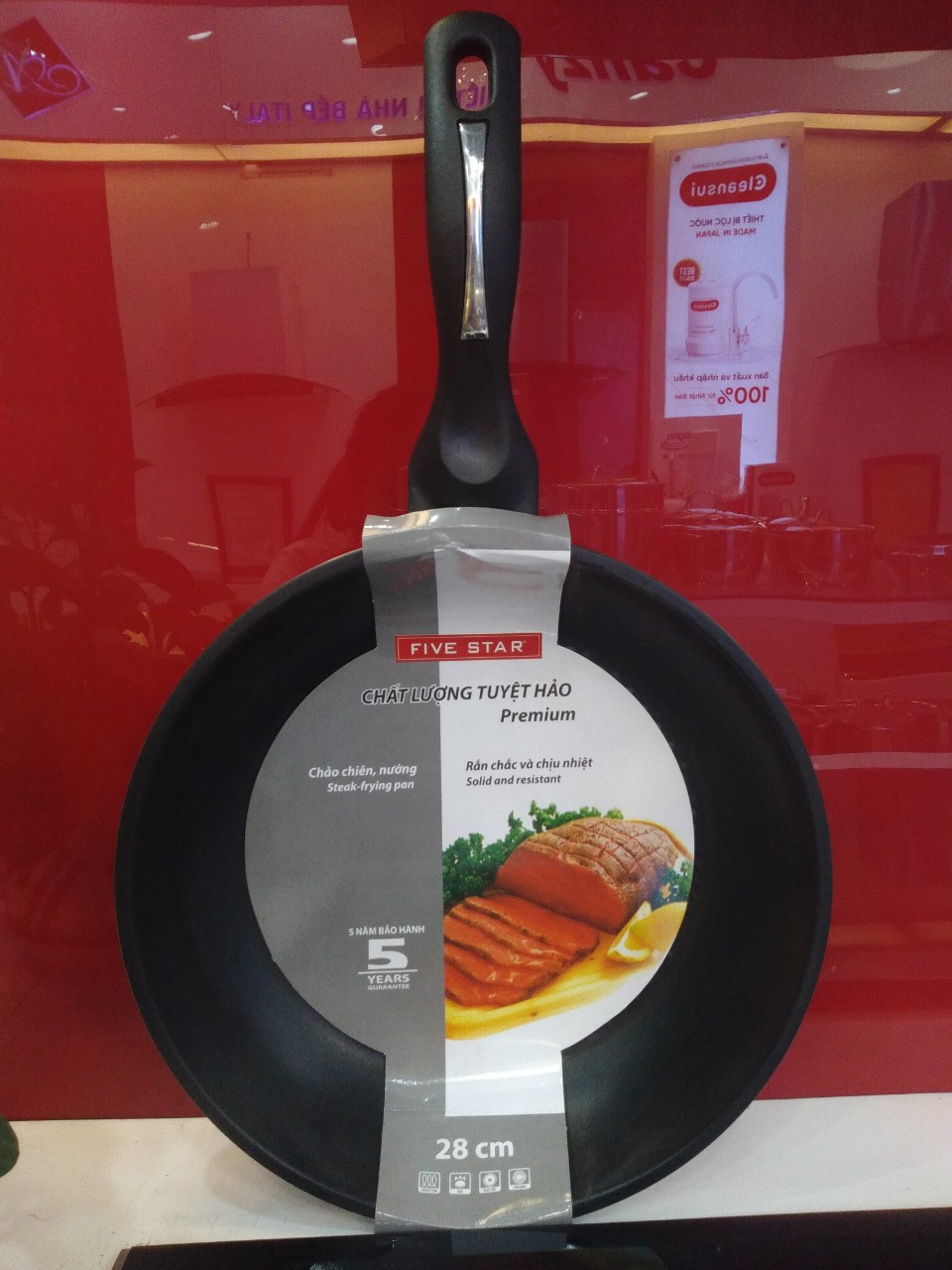 [HCM]Chảo Chống Dính fivestar 28cm